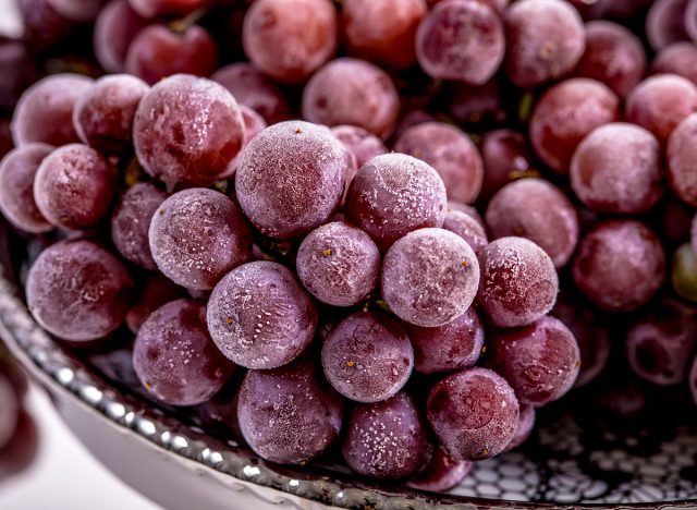 frozen grapes