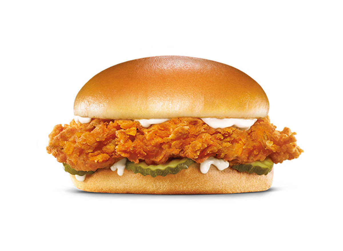 hardees chicken sandwich