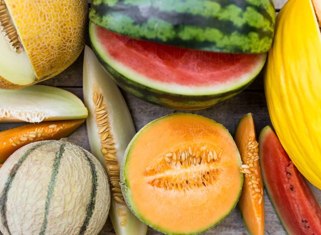 assorted melons