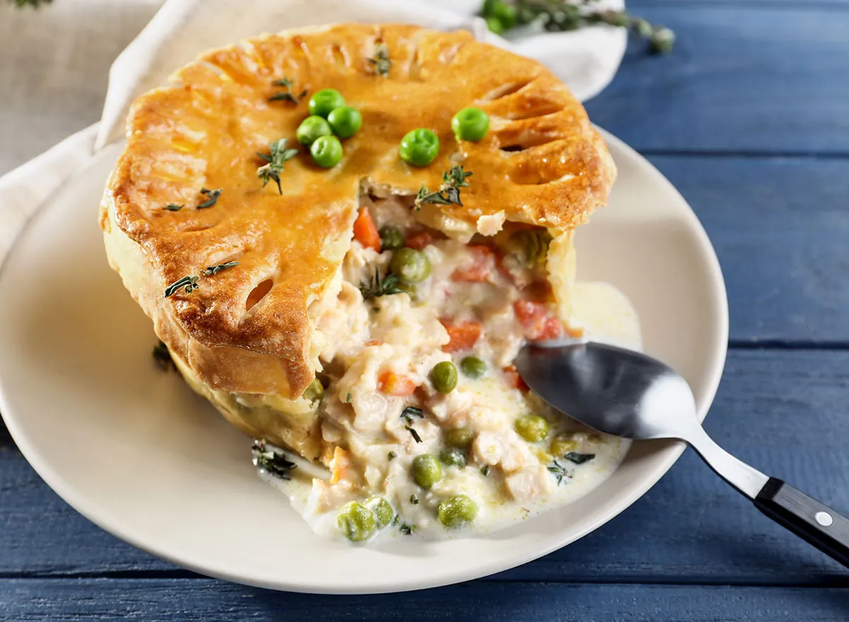 mini chicken pot pie