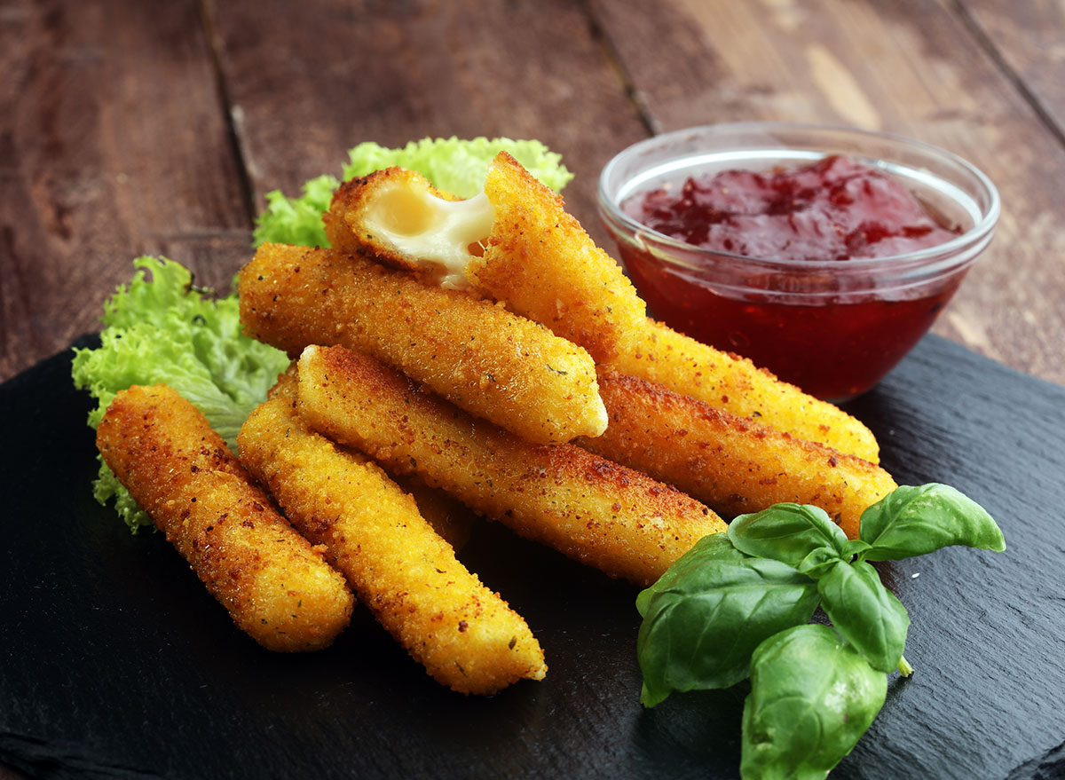 mozzarella cheese sticks