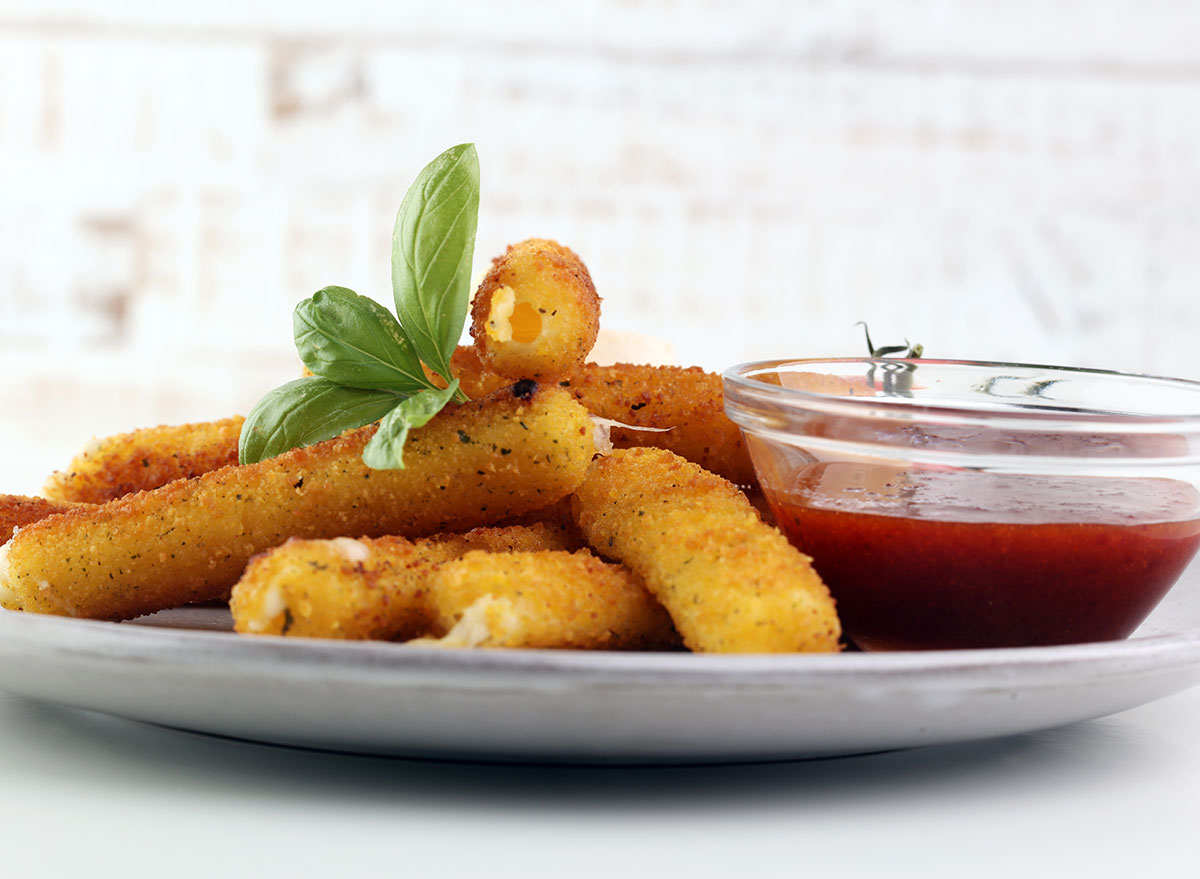 mozzarella stick plate