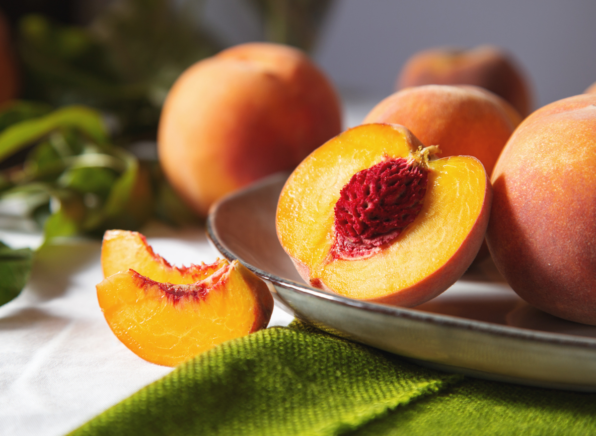 One Major Side Effect Of Eating Peaches Says Dietitian Eat This Not That