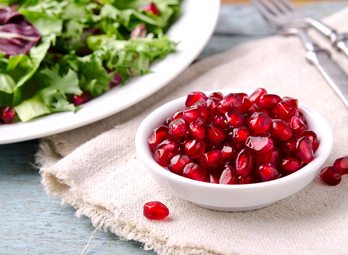 pomegranate seeds