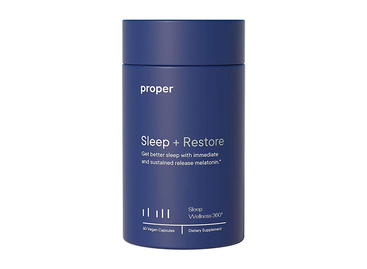 proper sleep and restore supplement