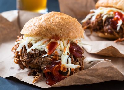 pulled pork sandwich