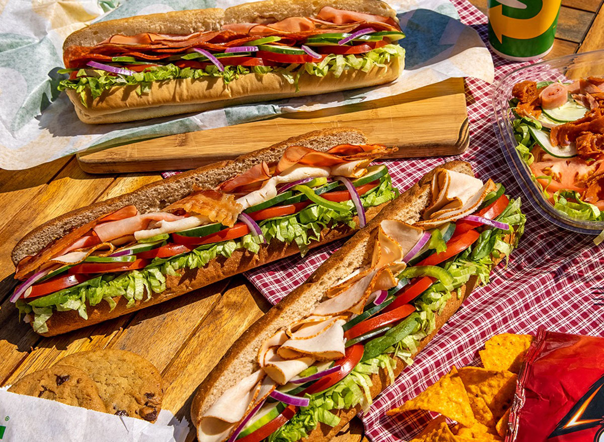 Subway Is Giving Out 1 Million Sandwiches to Celebrate Big Menu Change