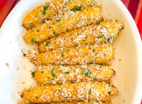 Grilled Corn with Coconut Curry Butter