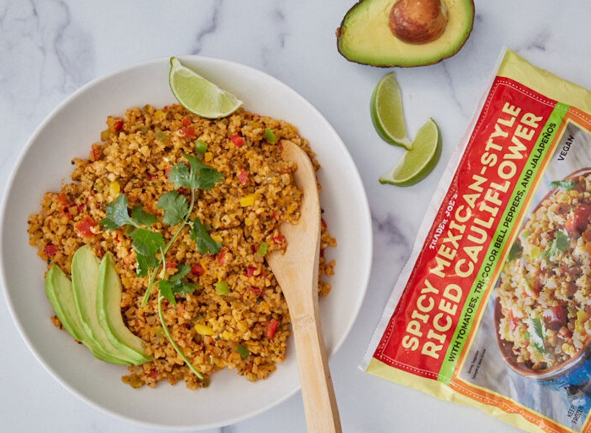 trader joes mexican riced cauliflower