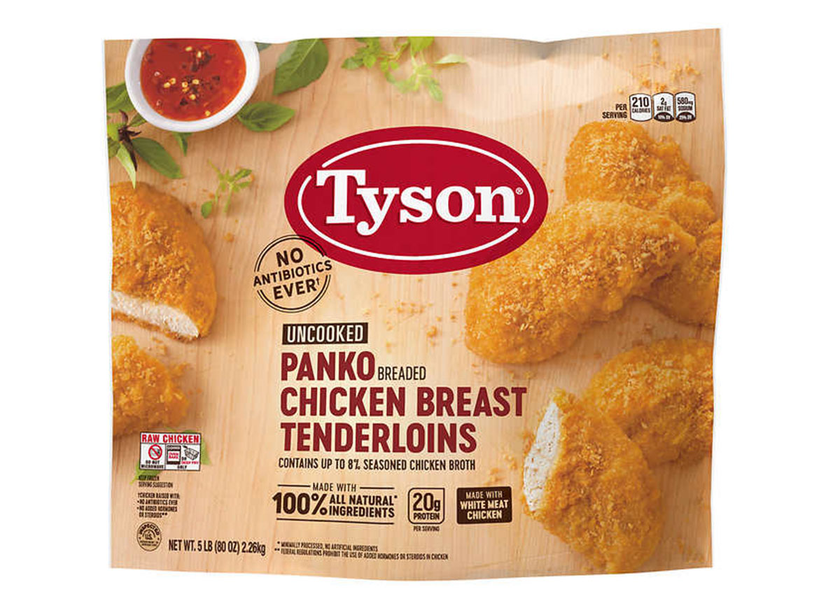 tyson panko chicken breast tenderloins