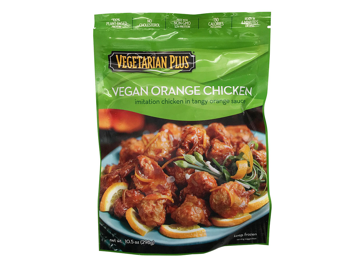 vegan orange chicken