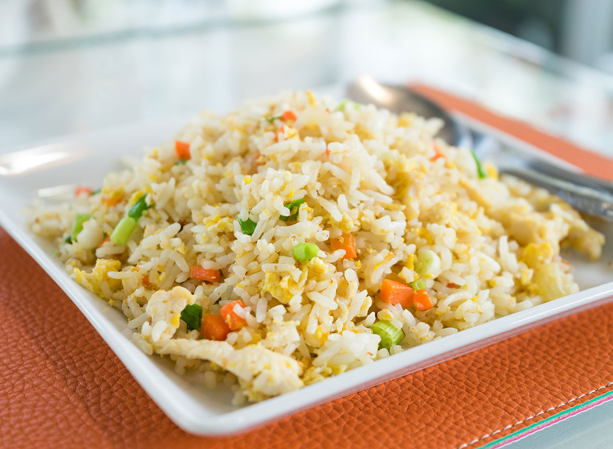 vegetable fried rice