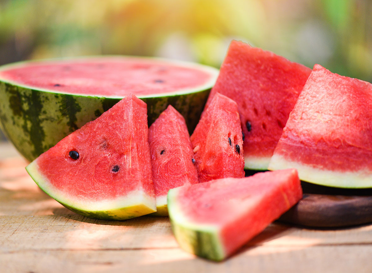 One Major Side Effect of Eating Watermelon, Says Dietitian — Eat This Not That