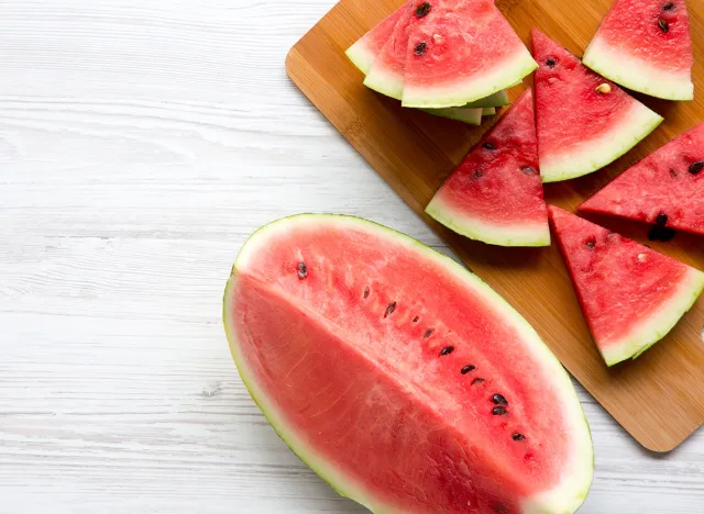 watermelon from above