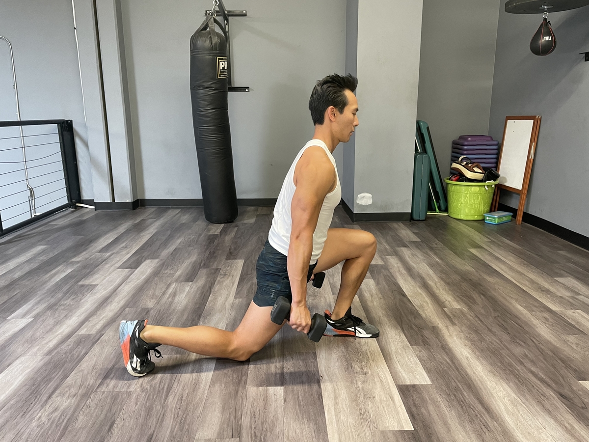 Dumbbell Reverse Lunge