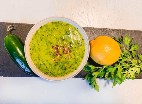 The Perfect Summer Jalapeño Chimichurri