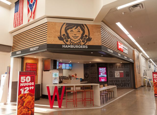 Wendy's Hamburger Stand Walmart