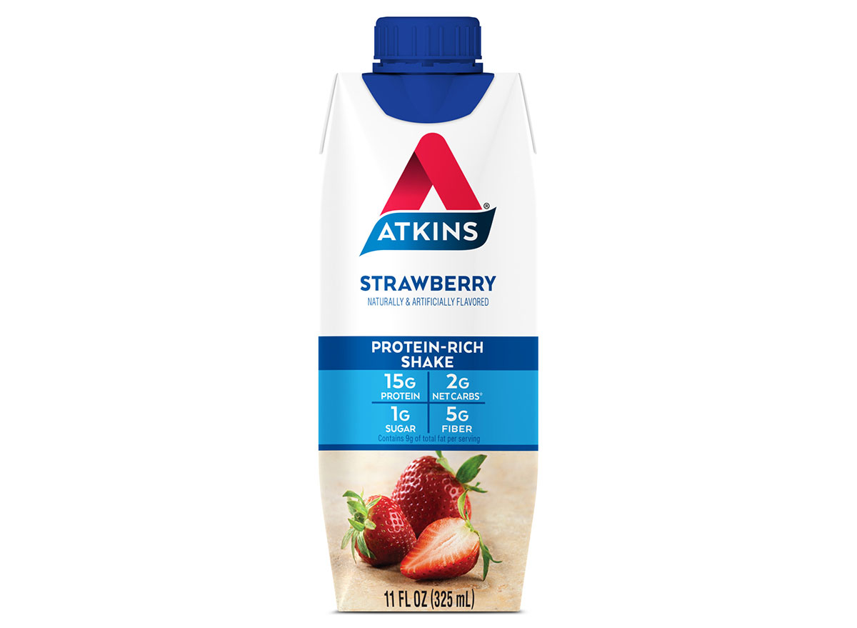 atkins gluten free protein shake strawberry