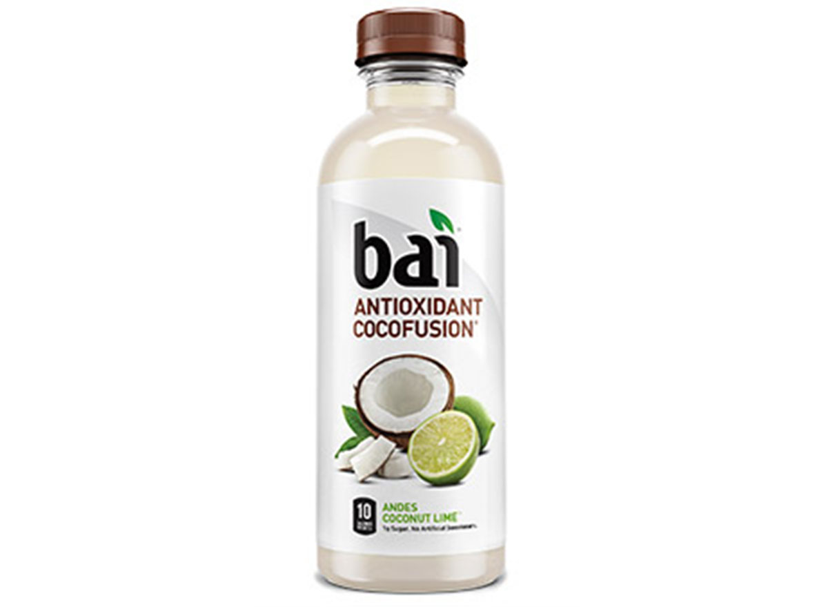 bai coconut-flavored water andes coconut lime