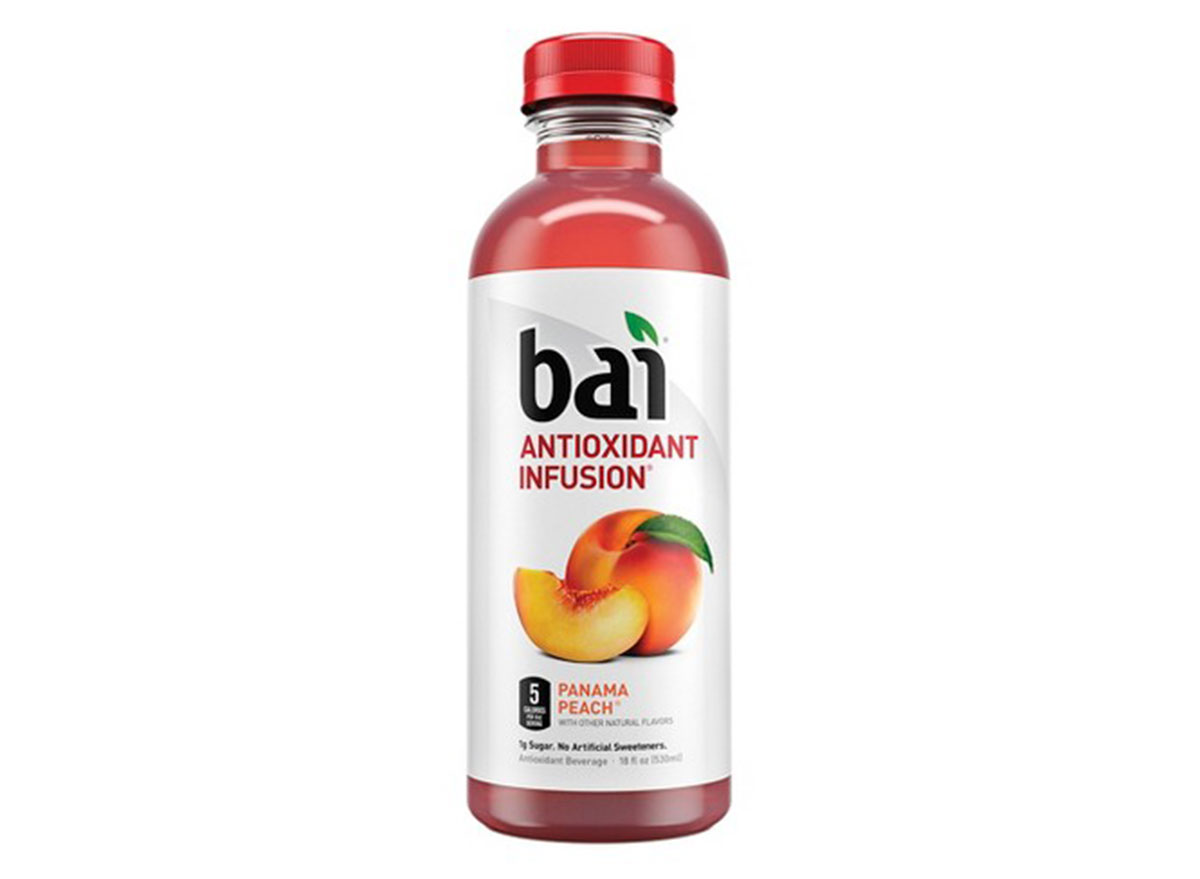 bai flavored water panama peach