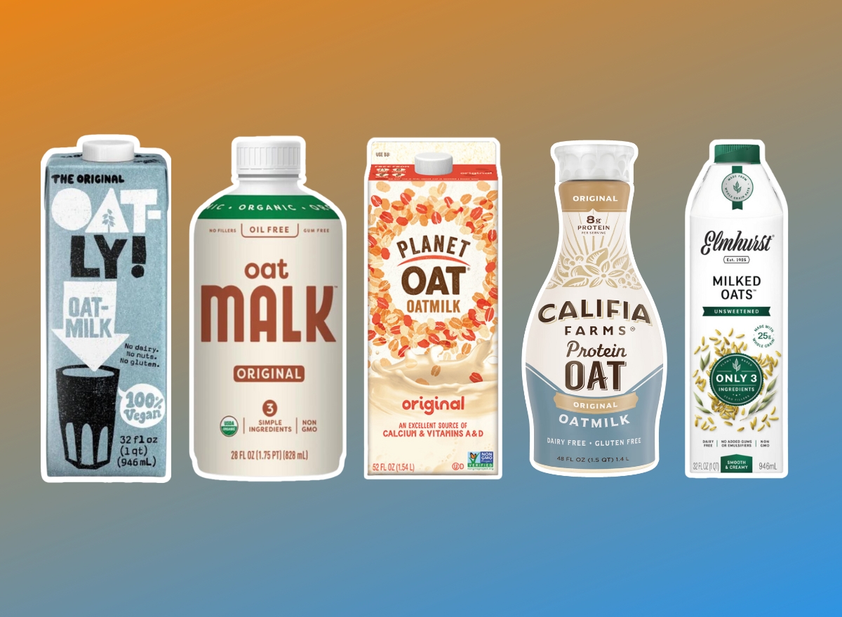 The Best Oat Milk Brands to Buy, Say Nutritionists — Eat This Not That