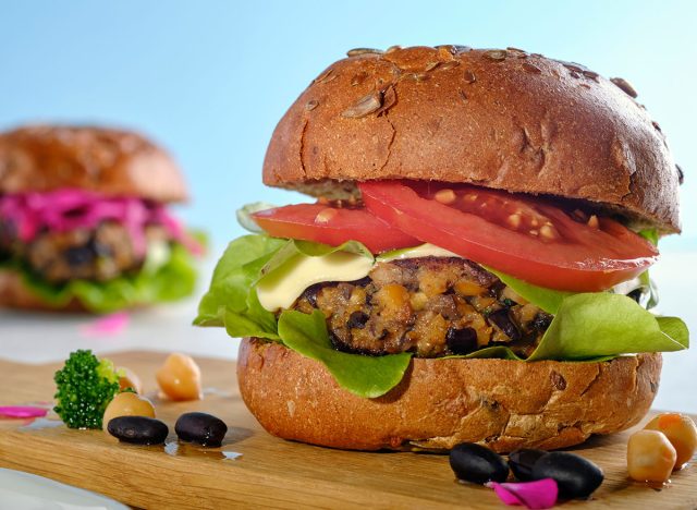 black bean burgers