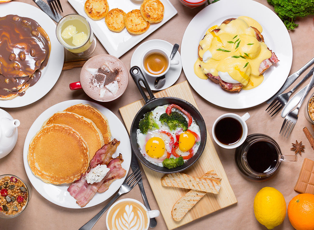 breakfast table