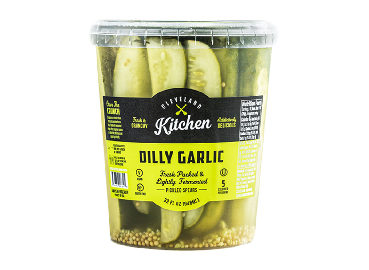 cleveland kitchen dilly garlic pickled spears