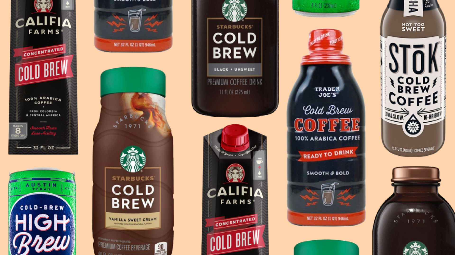The Best & Worst Bottled Cold Brew Coffee Eat This Not That