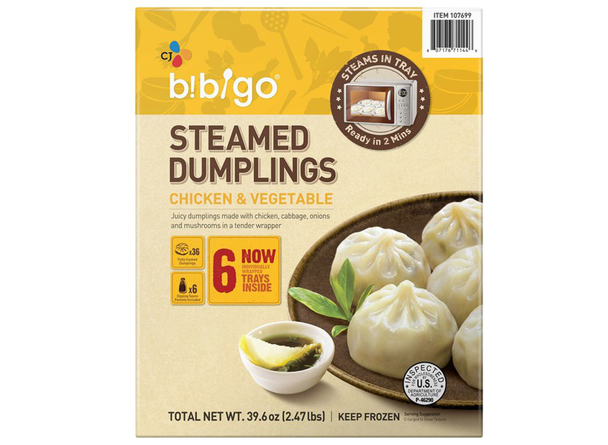 Bibigo steamed dumplings reviews
