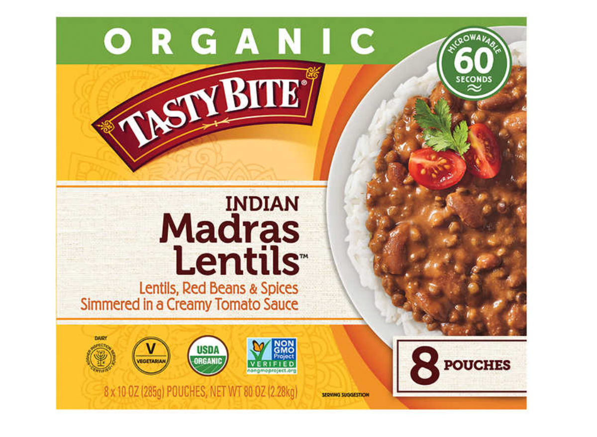 costco taste bite lentils