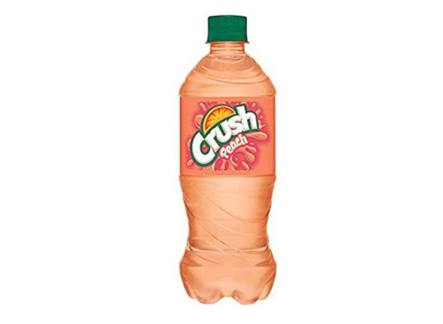 crush peach soda