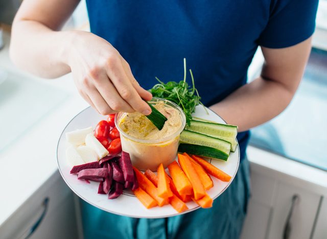 cucumber hummus