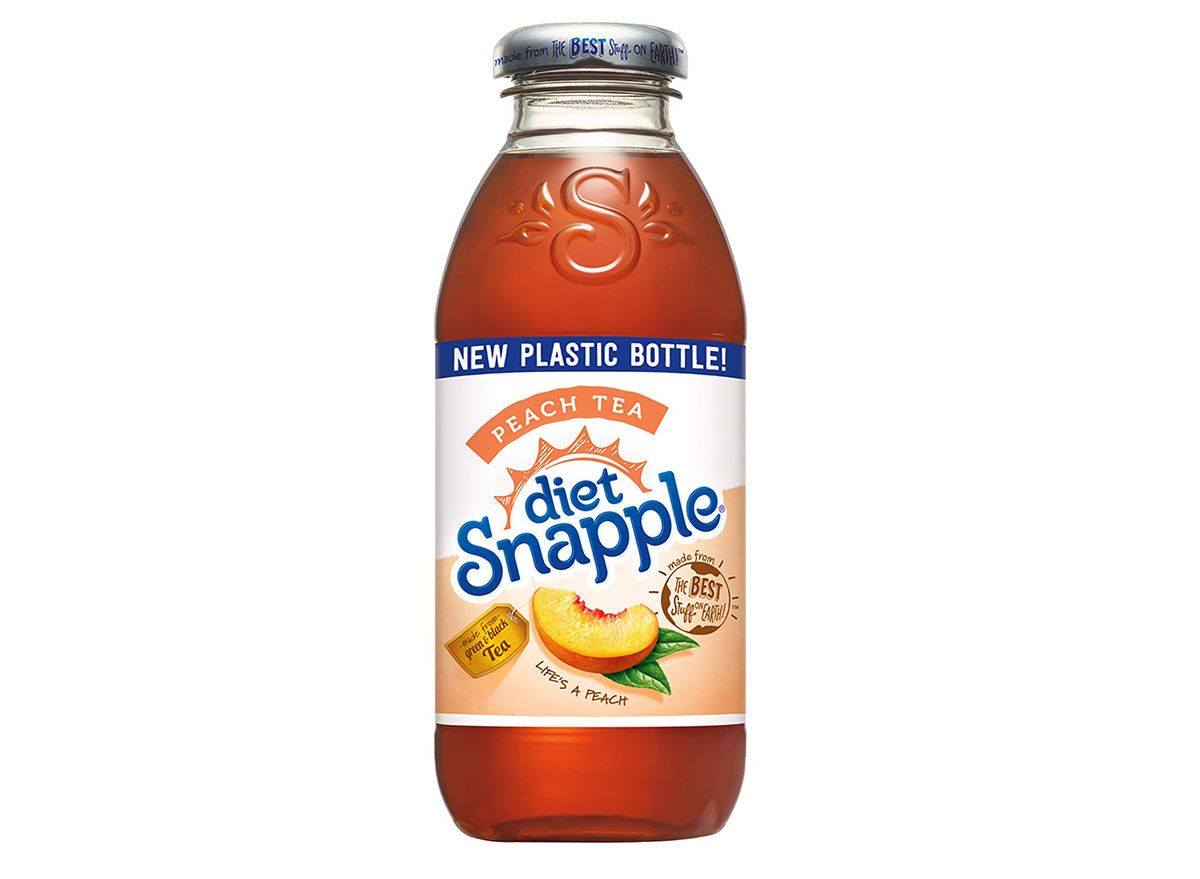 diet snapple peach