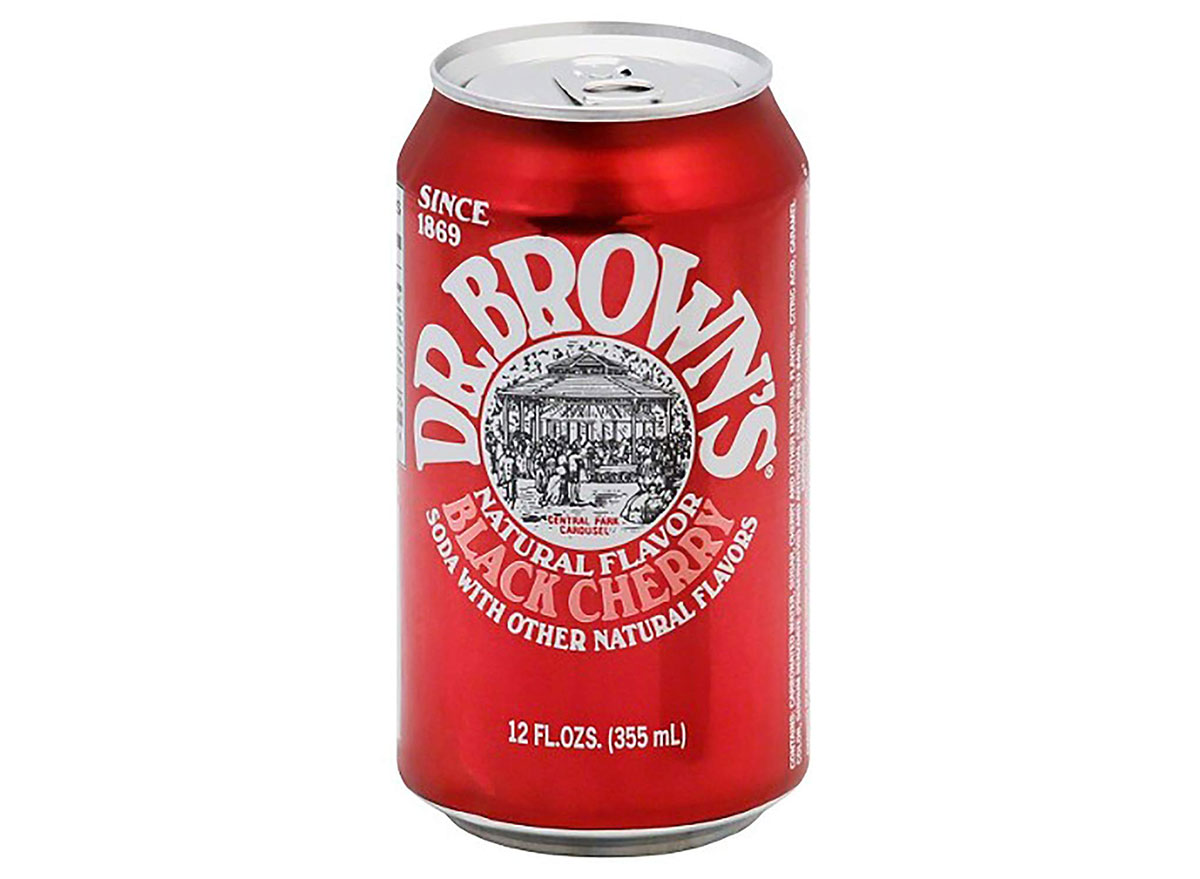 dr browns black cherry soda