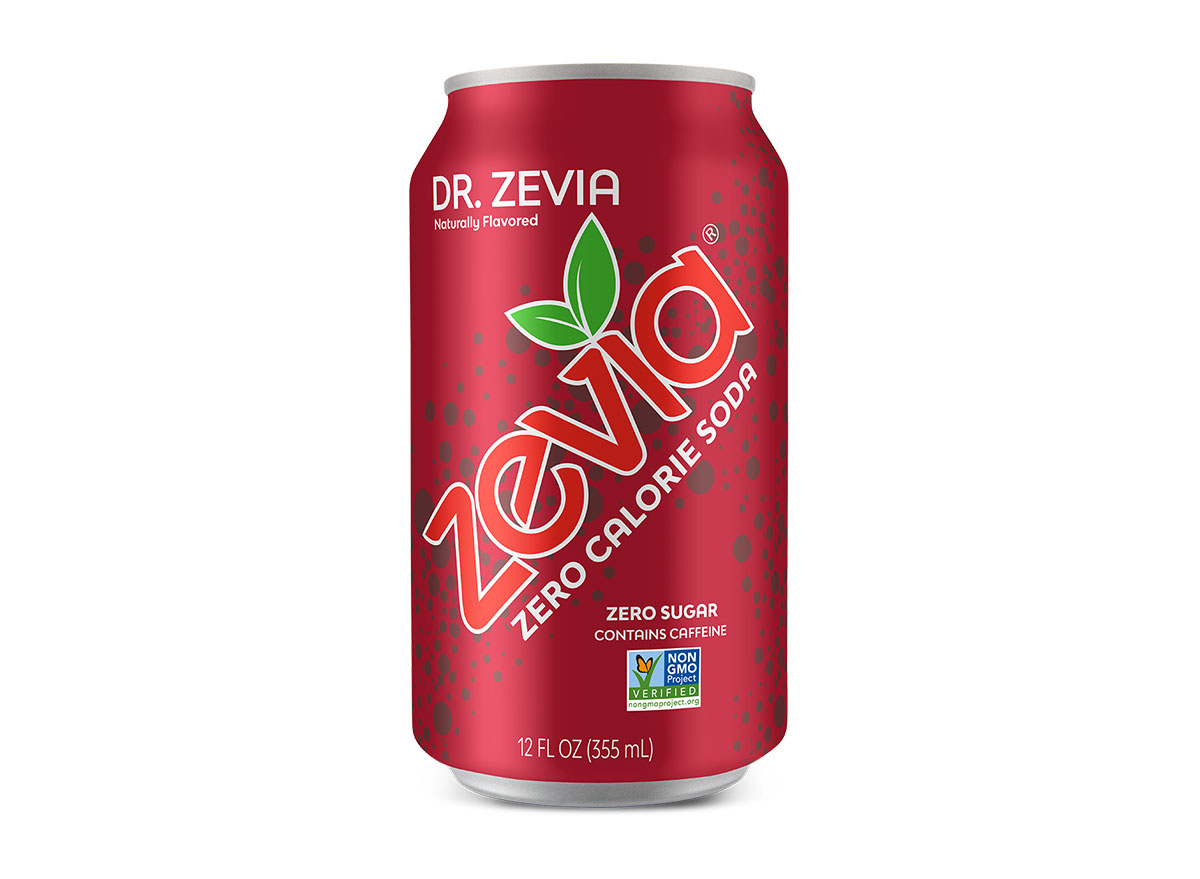 dr zevia zero calorie soda