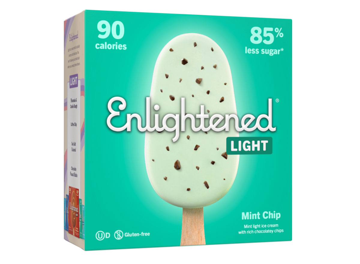 enlightened ice cream bars mint