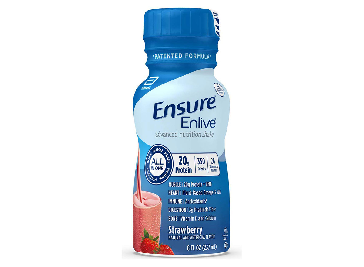 ensure enlive nutrition shake strawberry
