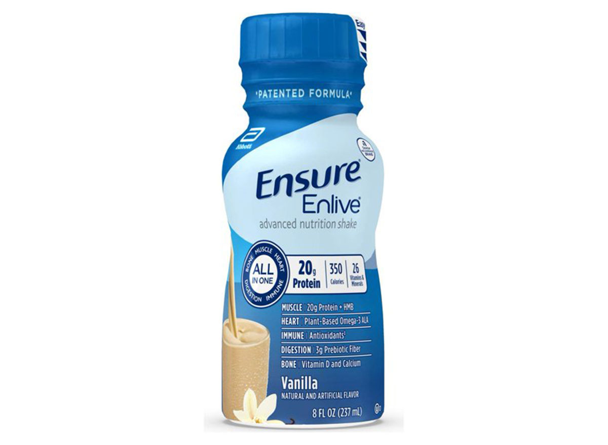 ensure enlive nutrition shake vanilla