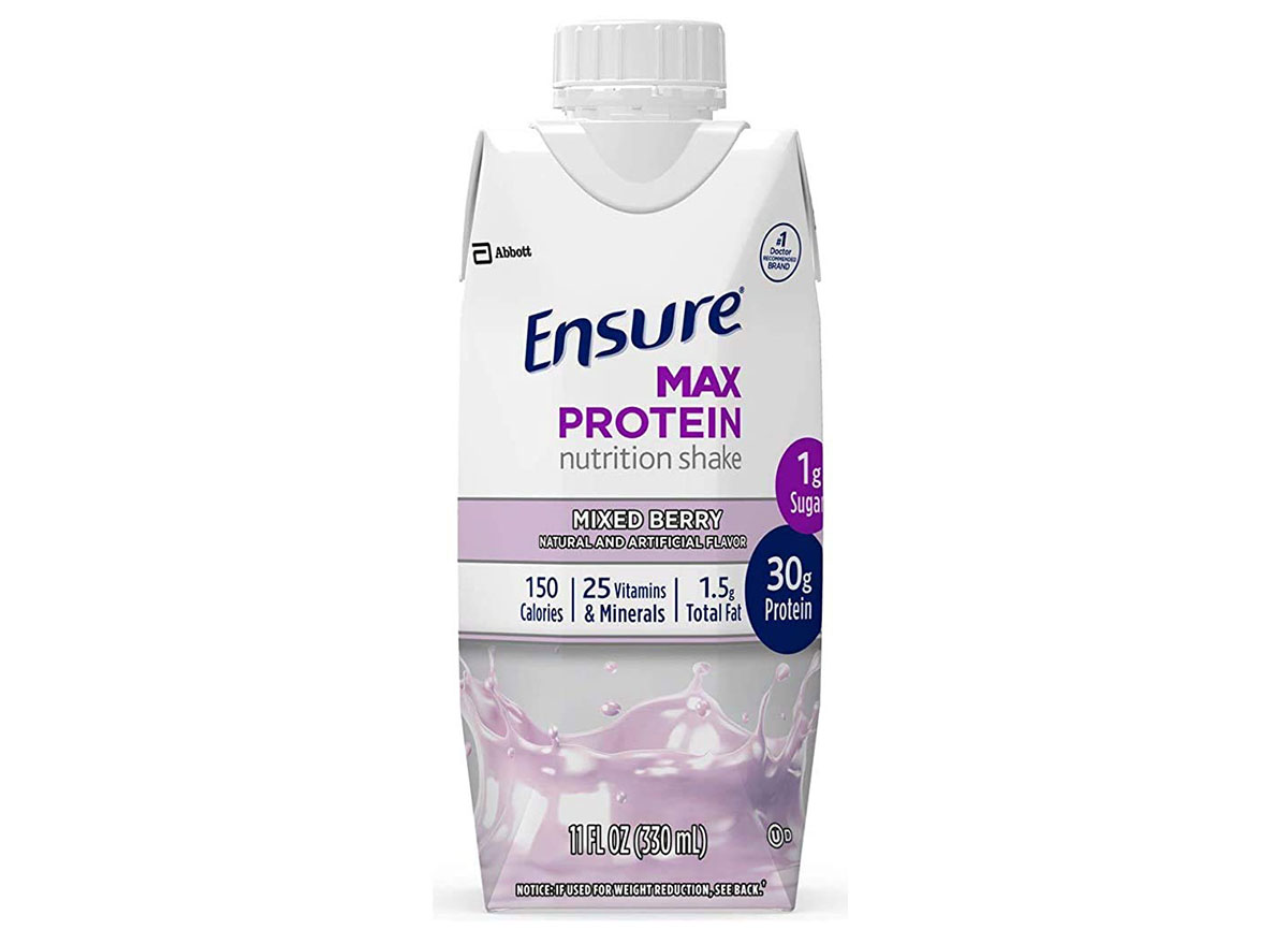 ensure max protein mixed berry