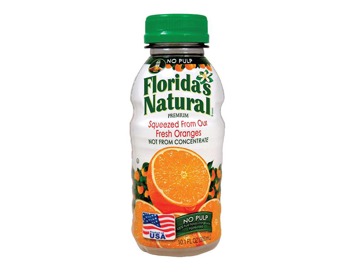 floridas natural orange juice no pulp