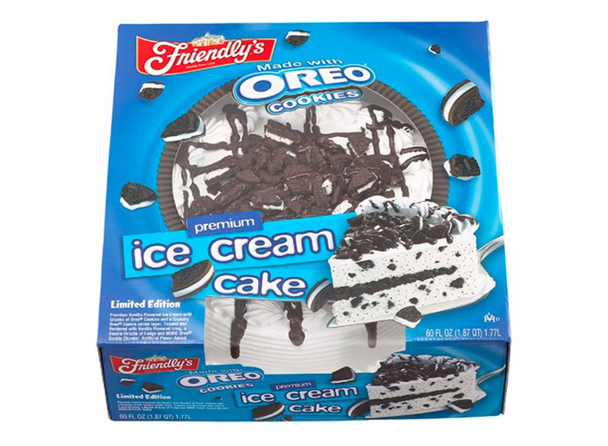 friendlys ice cream cake oreo cookies