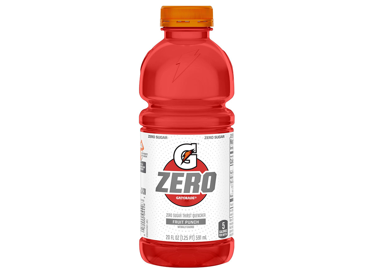 gatorade g zero thirst quencher fruit punch