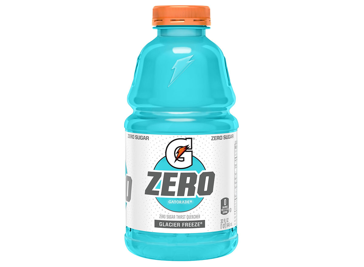 gatorade g zero thirst quencher glacier freeze