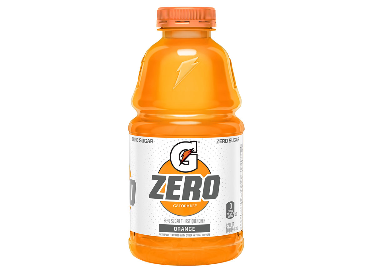 gatorade g zero thirst quencher orange