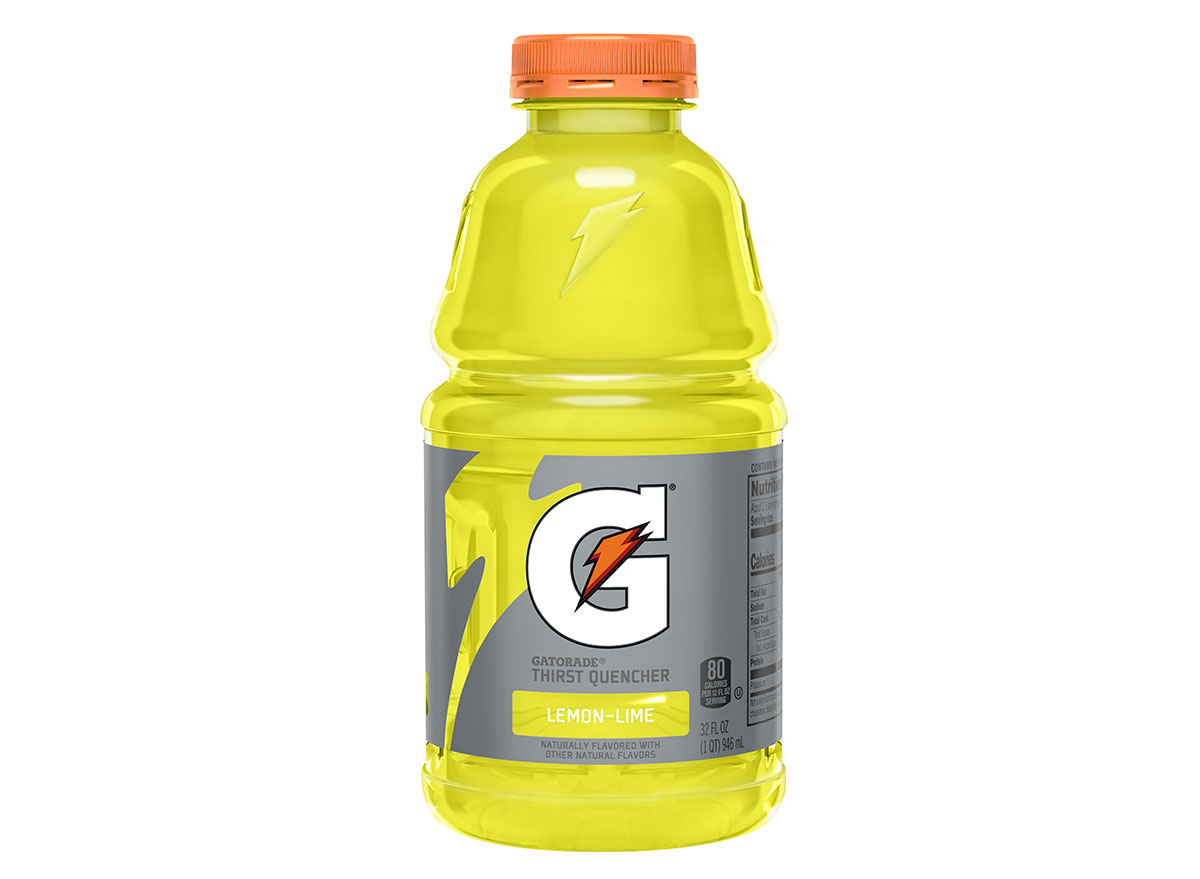 gatorade thirst quencher sports drink lemon lime