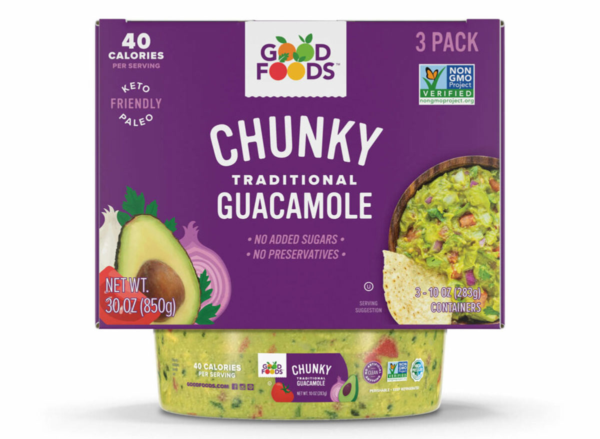 good foods chunky guacamole