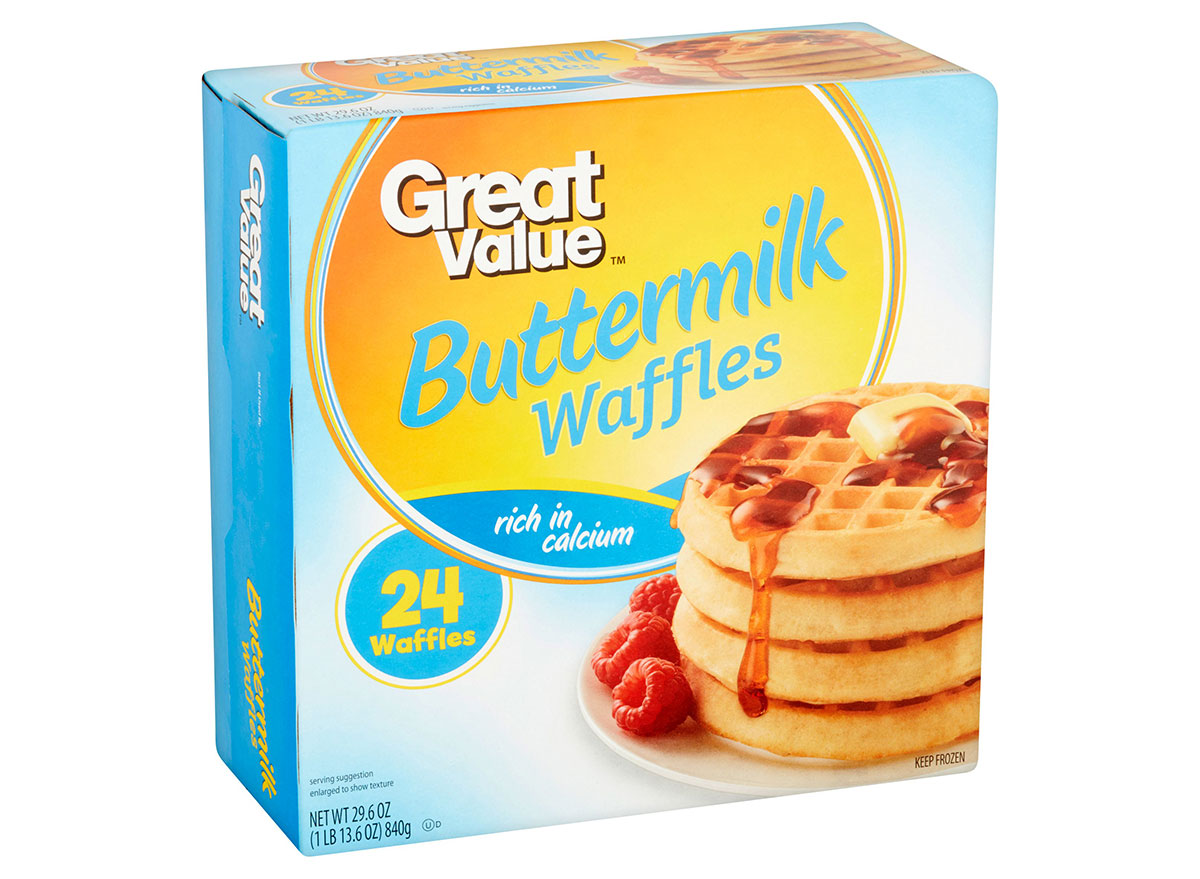 great value buttermilk waffles