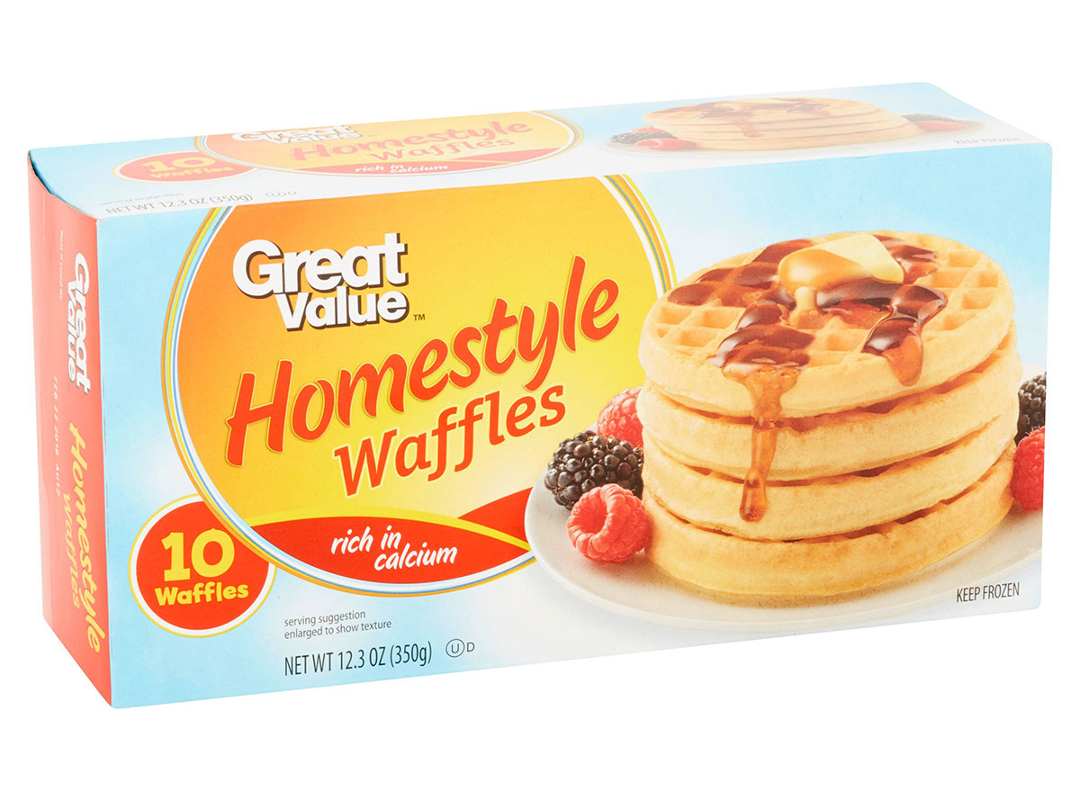 great value homestyle waffles