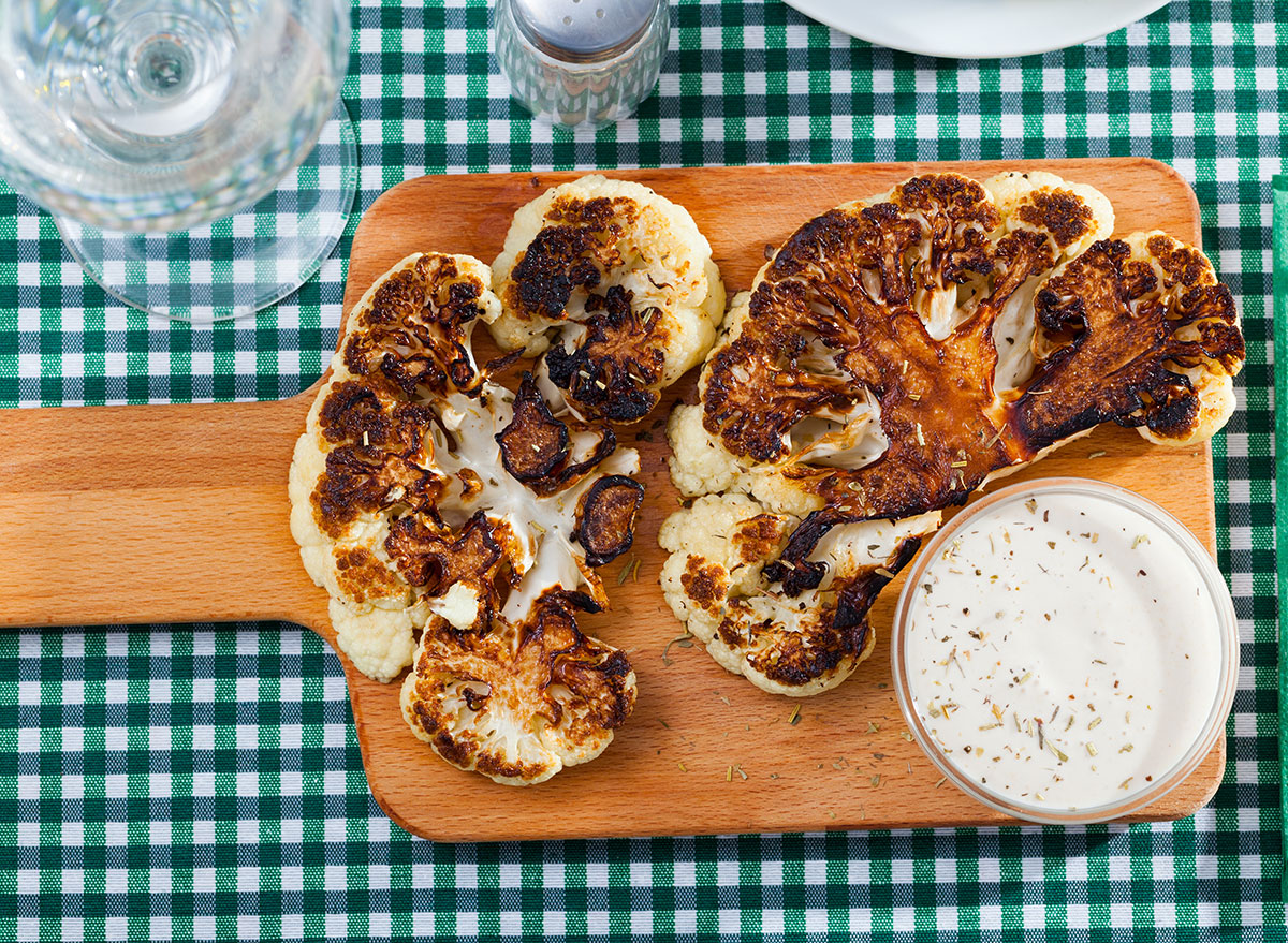 grilled cauliflower